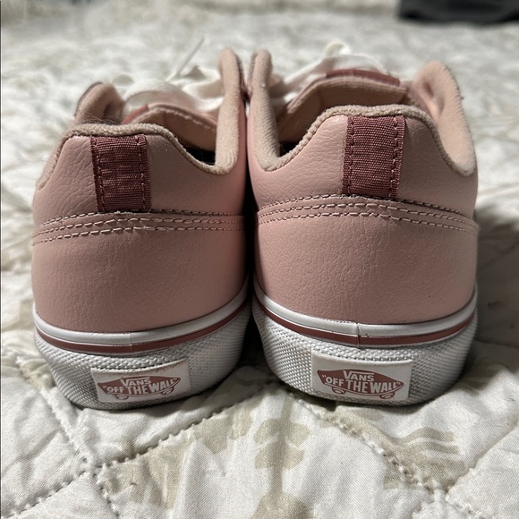 Vans Women's Blush Pink Sneakers - Picture 5 of 7